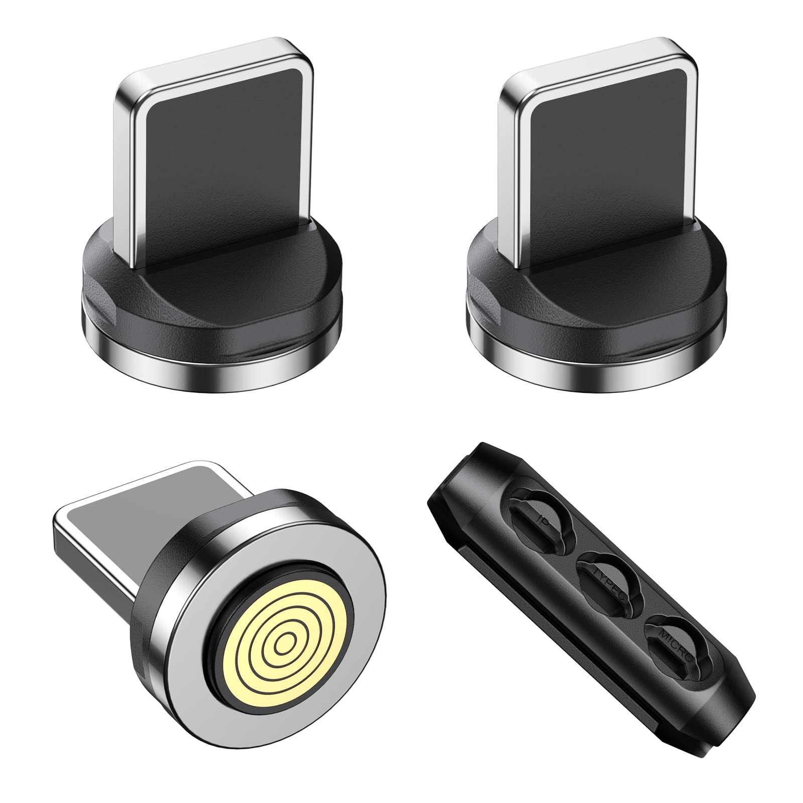 VAFOTON 9Pin iProduct Magnetic Tips/Quick Charge Adapter [3pcs],... 