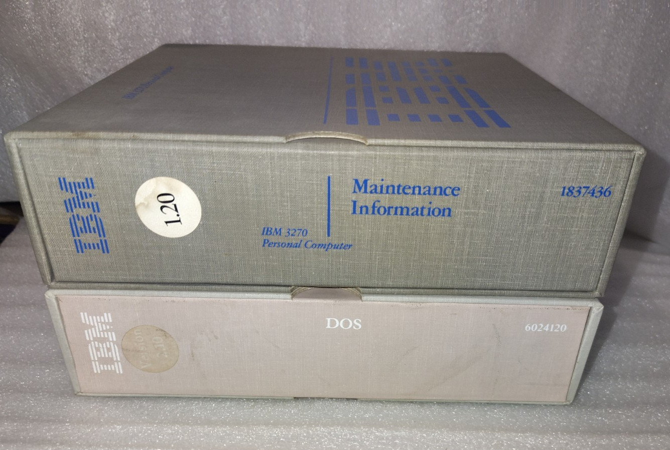 Vintage IBM 3270 PC DOS & Maintenance Manuals Set - 1983/1984 - No Disks