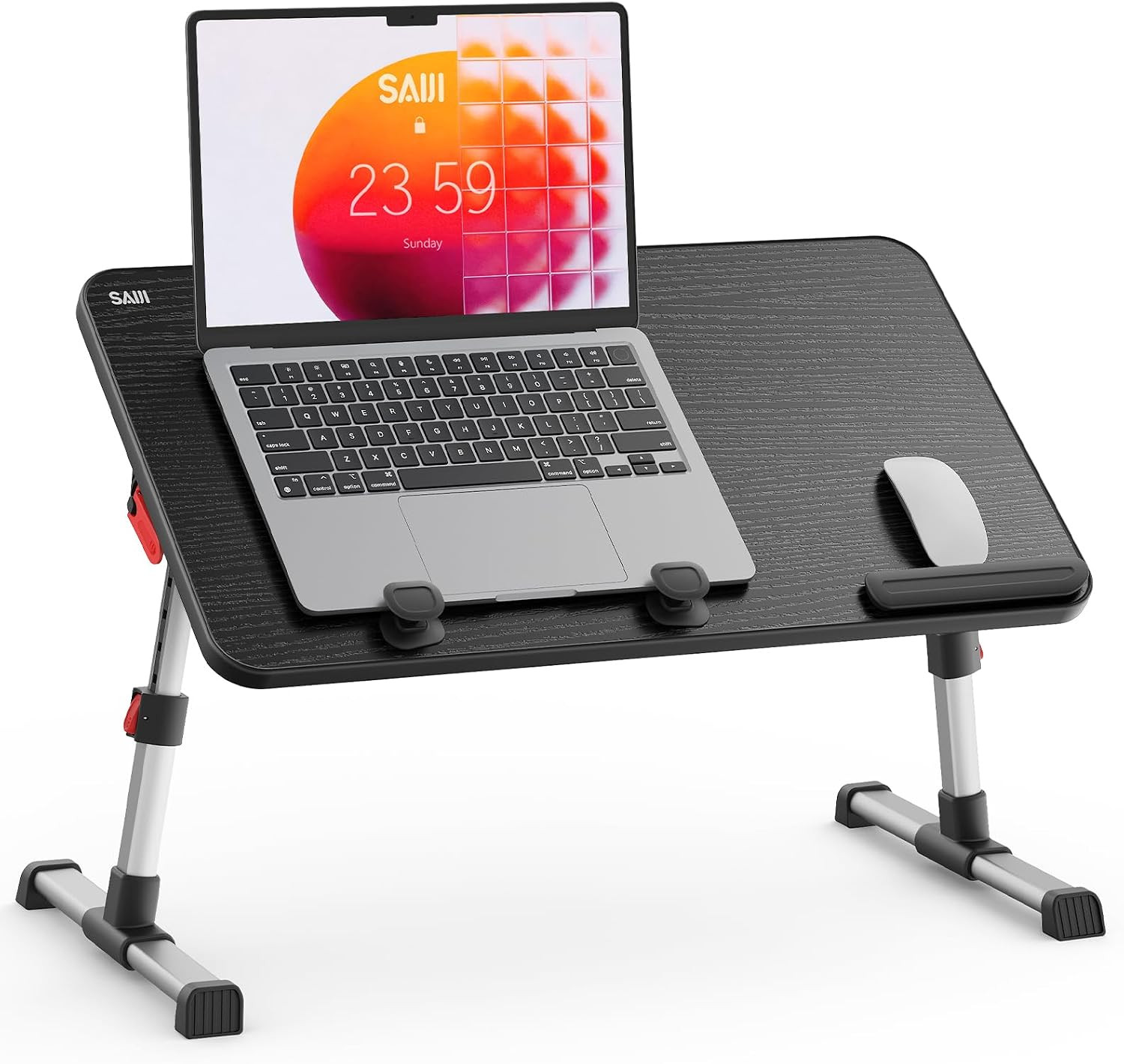 Laptop Desk Table, SAIJI Adjustable Laptop Stand, Portable Lap Desks