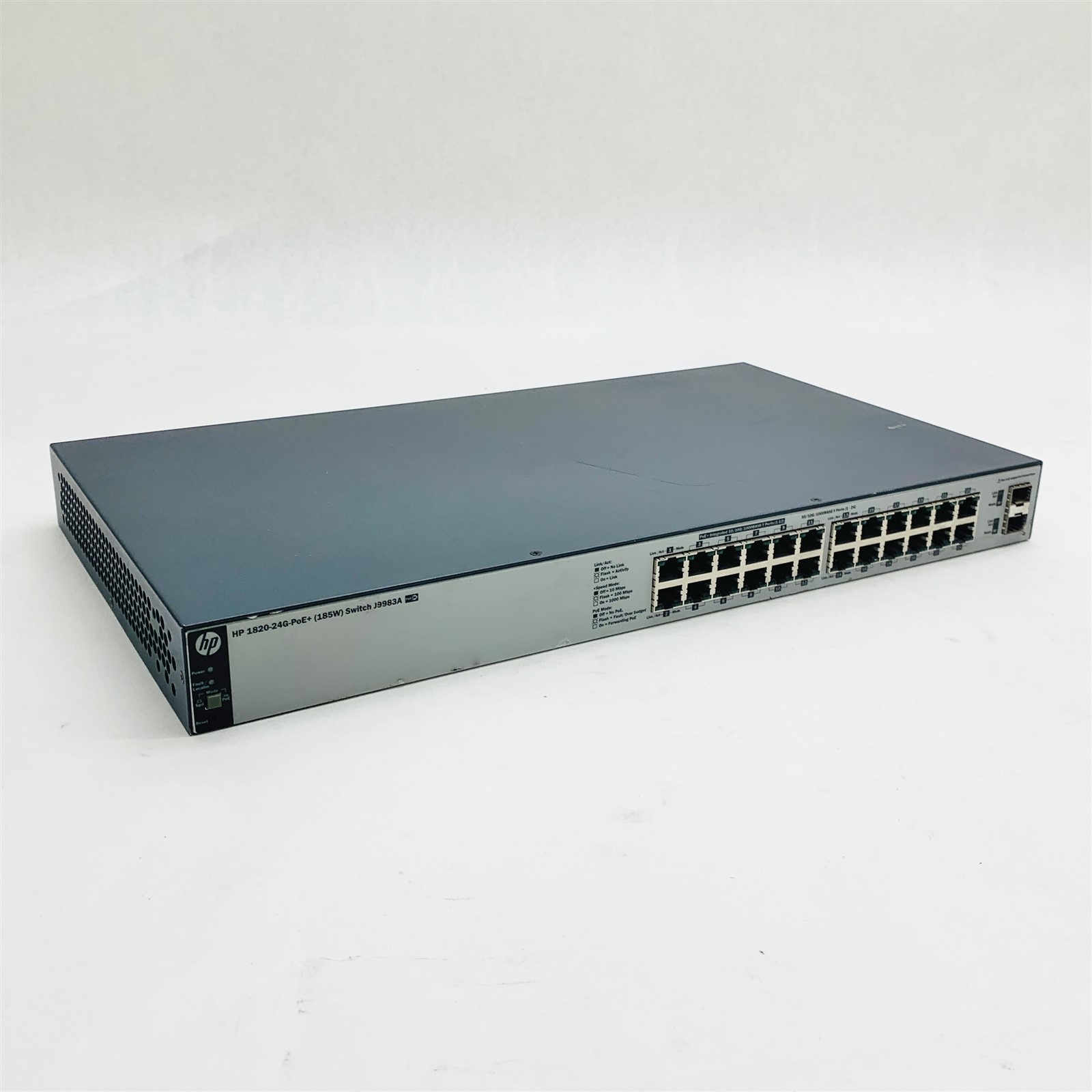 HPE OfficeConnect 1820-24G-PoE+ 24-Port PoE+ 185W Gigabit Ethernet Switch J9983A