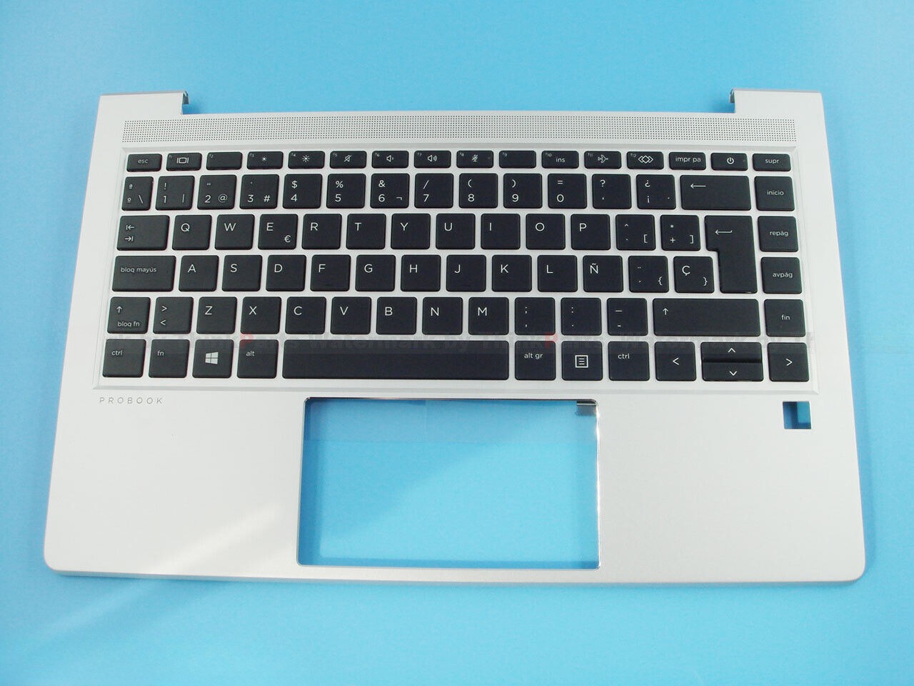 New/Orig HP ProBook 440 445 G8 Palmrest Keyboard Bezel Spanish NBL M23770-071