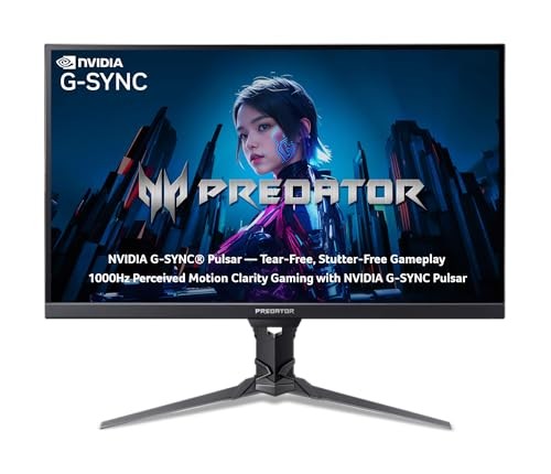 ACER PREDATOR 27" QHD 2560X1440 IPS 360HZ GAMING MONITOR XB273U - Scratch & Dent