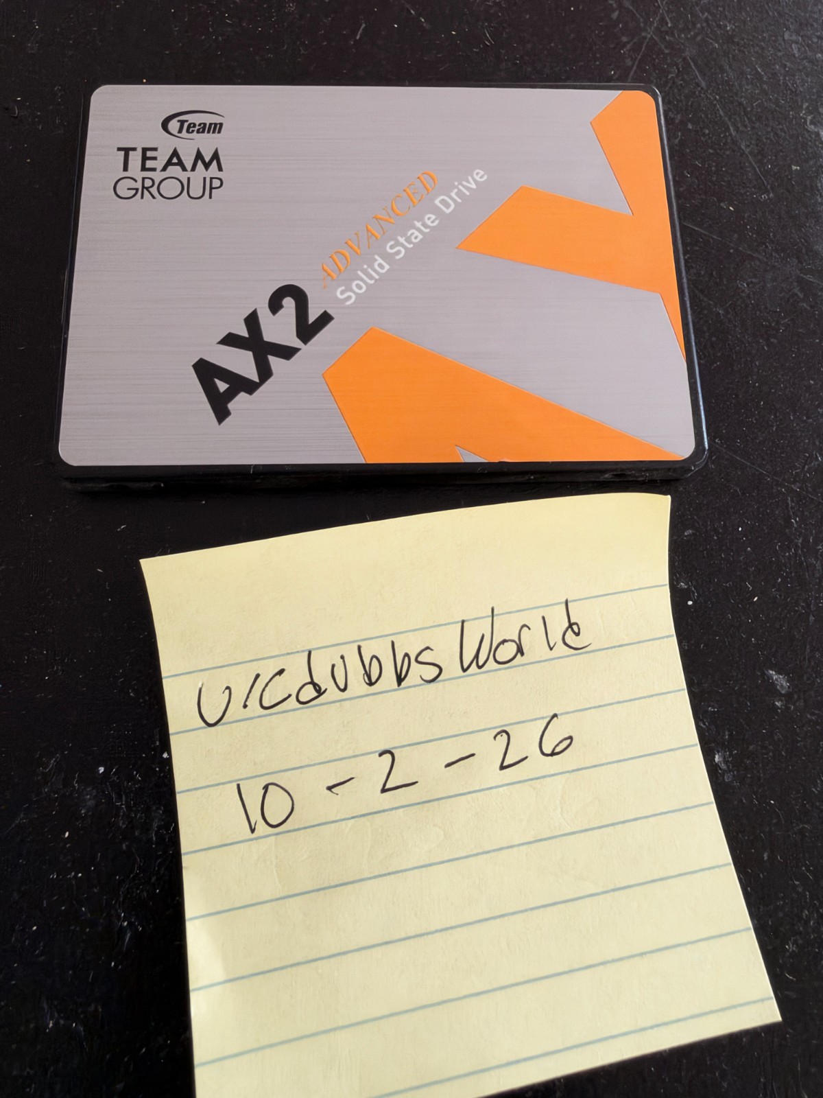 TeamGroup AX2 1TB 3D NAND TLC 2.5 Inch SATA III Internal SSD See NOTE/PICTURES