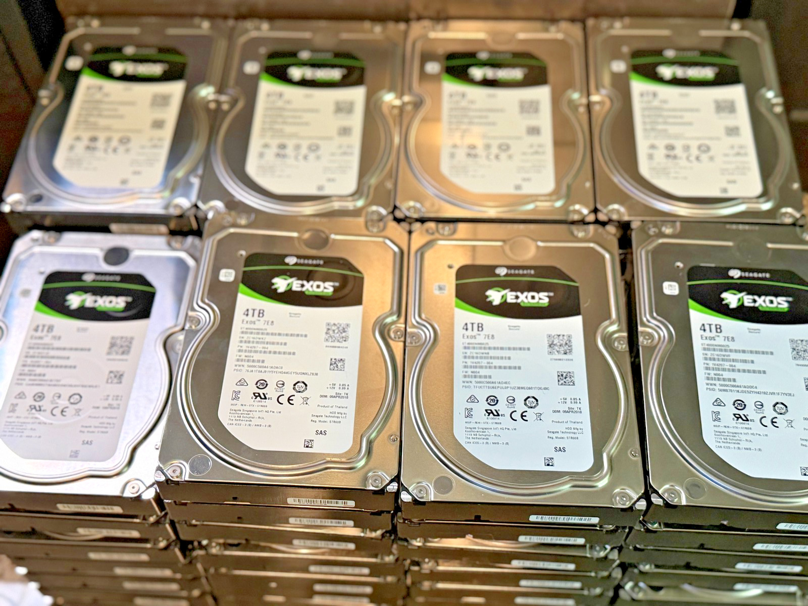 Seagate Exos 7E8 4TB SAS 12Gb ST4000NM0025 7200 512n 3.5 HDD