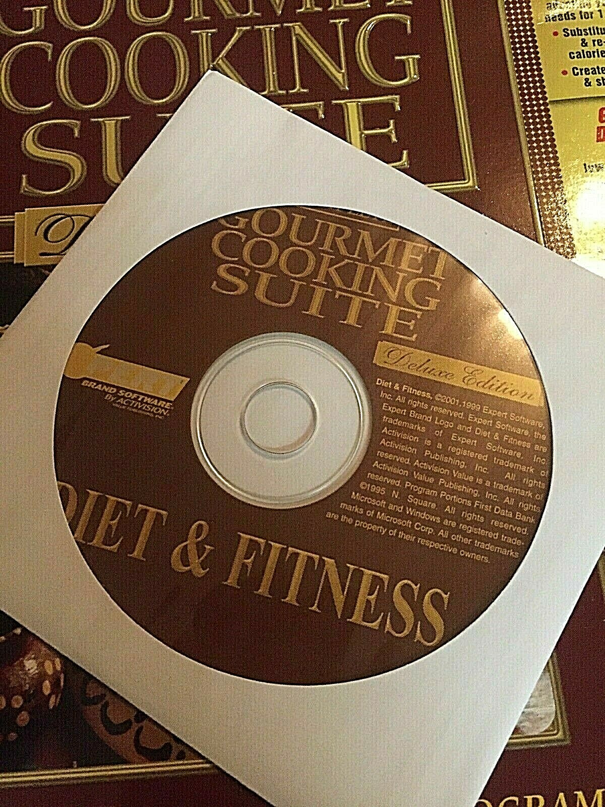 SEALED Complete Gourmet Cooking Suite Deluxe Edition Diet And Fitness CD Expert
