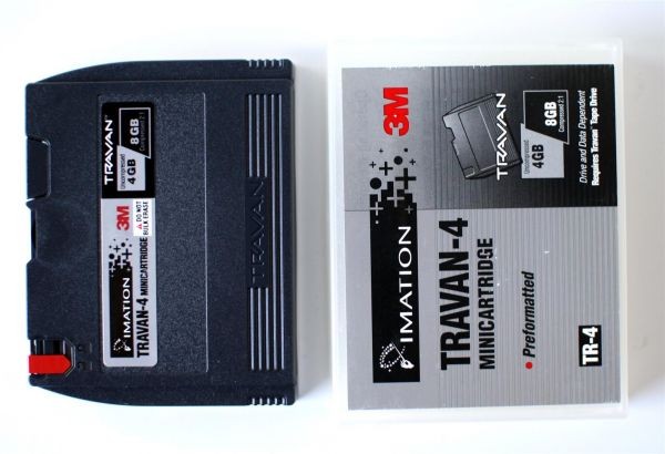 Imation 3m, travan-4 minicart., tr-4, tape