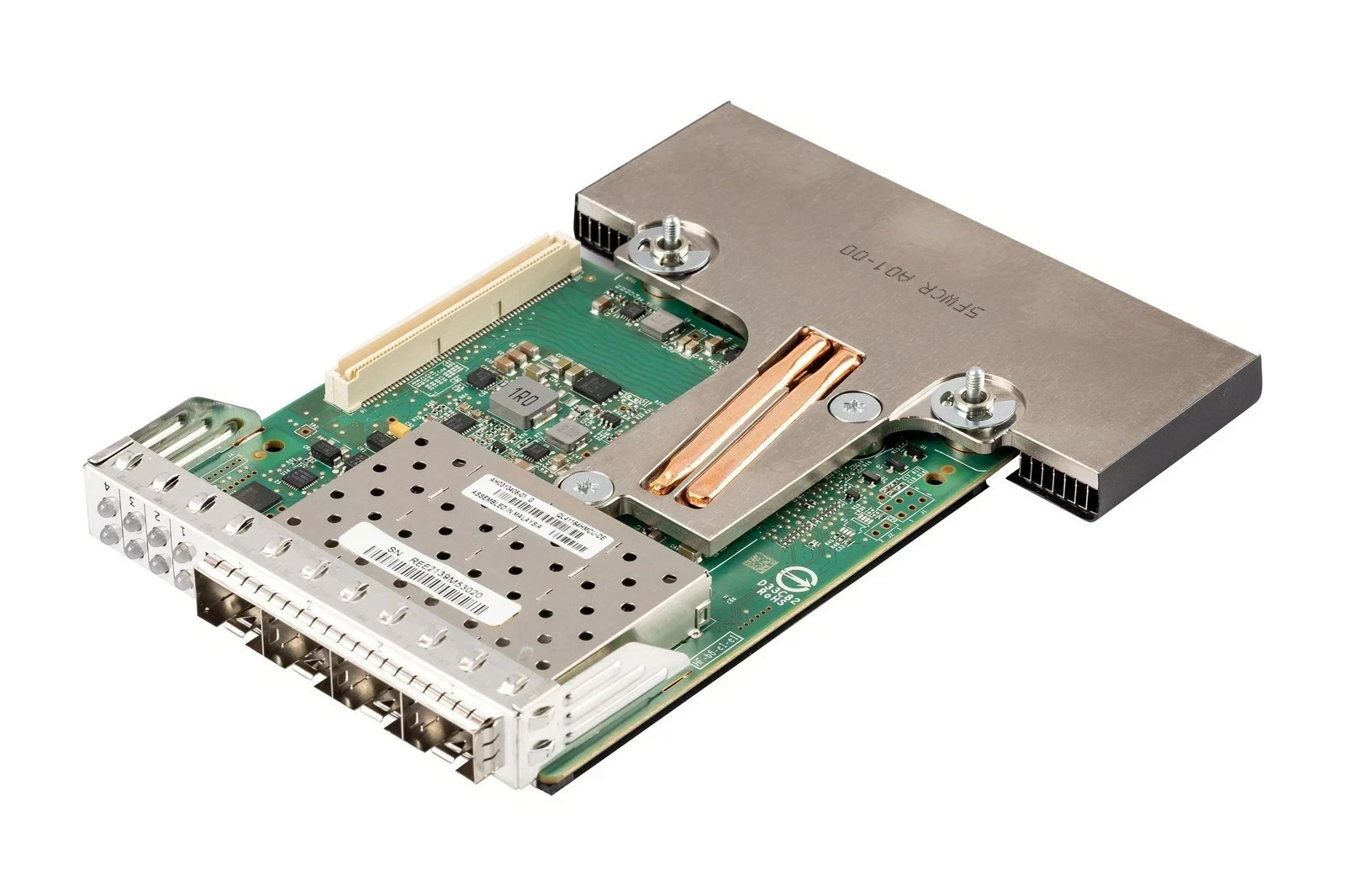 Dell XVVY1 Quad Port 10GB SFP+ rNDC | QLogic QL41164 R640 R740 R740XD R7425