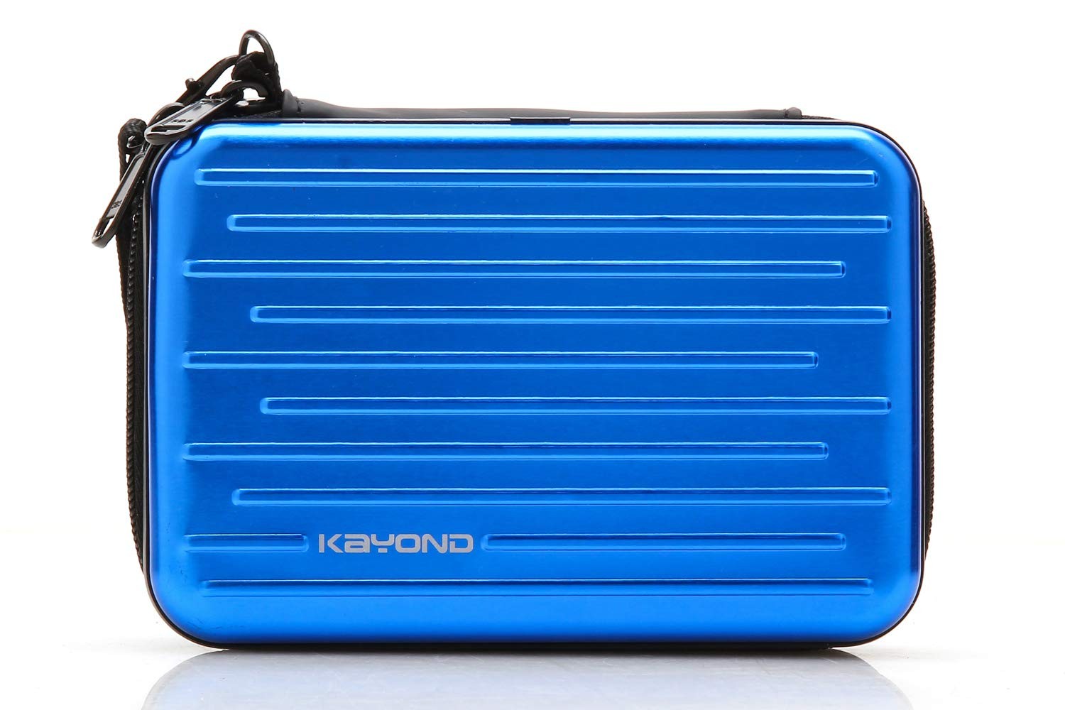 Anti-Shock Silver Aluminium Carry Travel Protective Storage Case Bag for 2.5"...