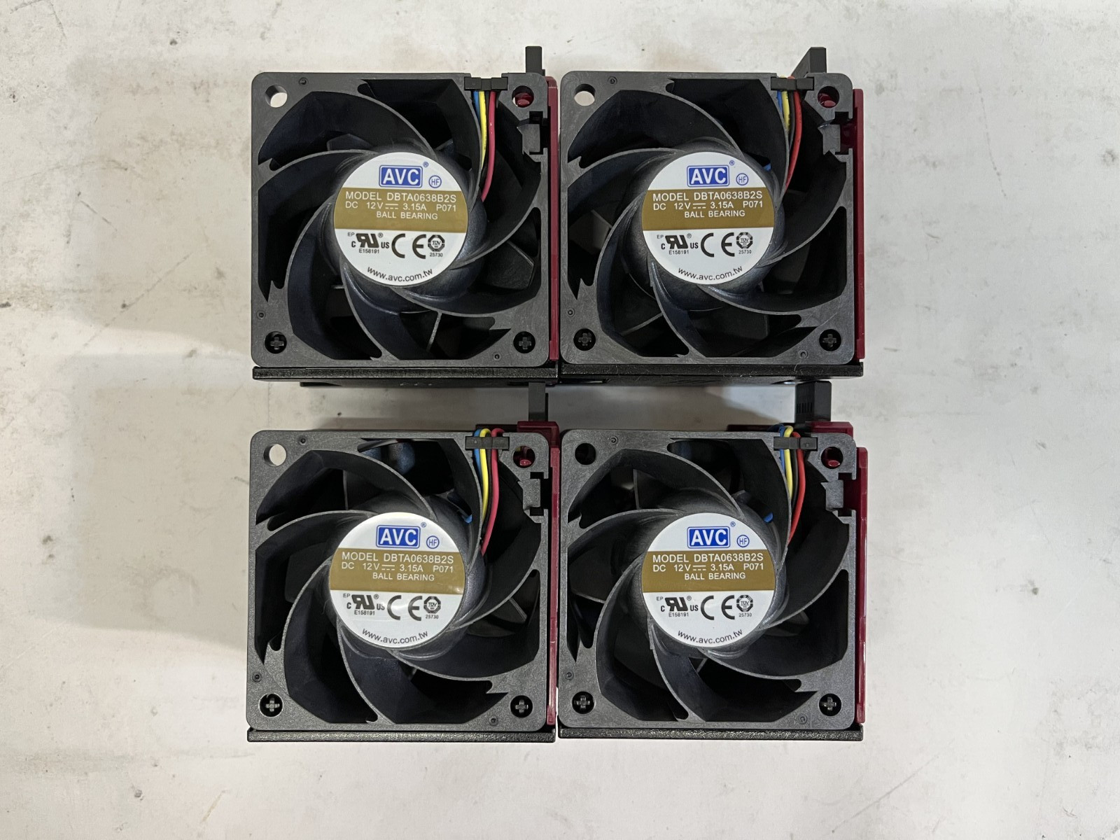 Lot of 4 Cooling Fans for HP DL380 G10 867118-001 873801-001 875075-001