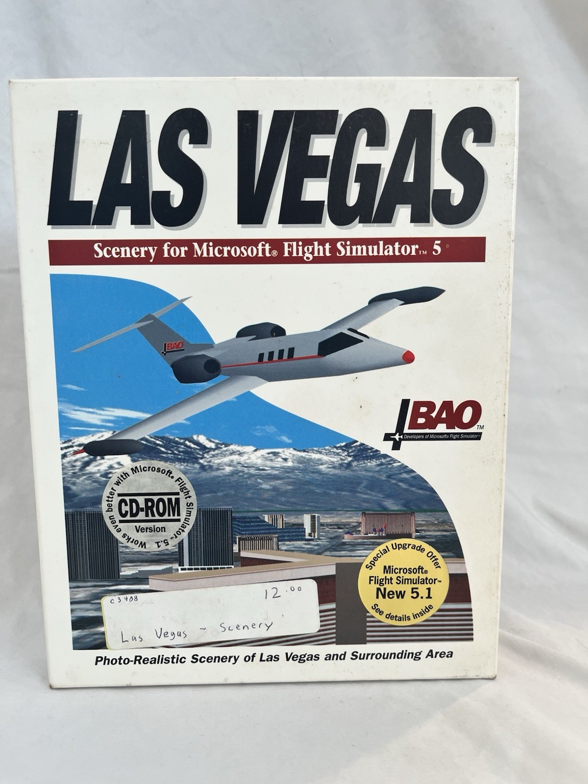 BAO Flight Simulator Flight Shop Flight Simulator Big Box PC Game