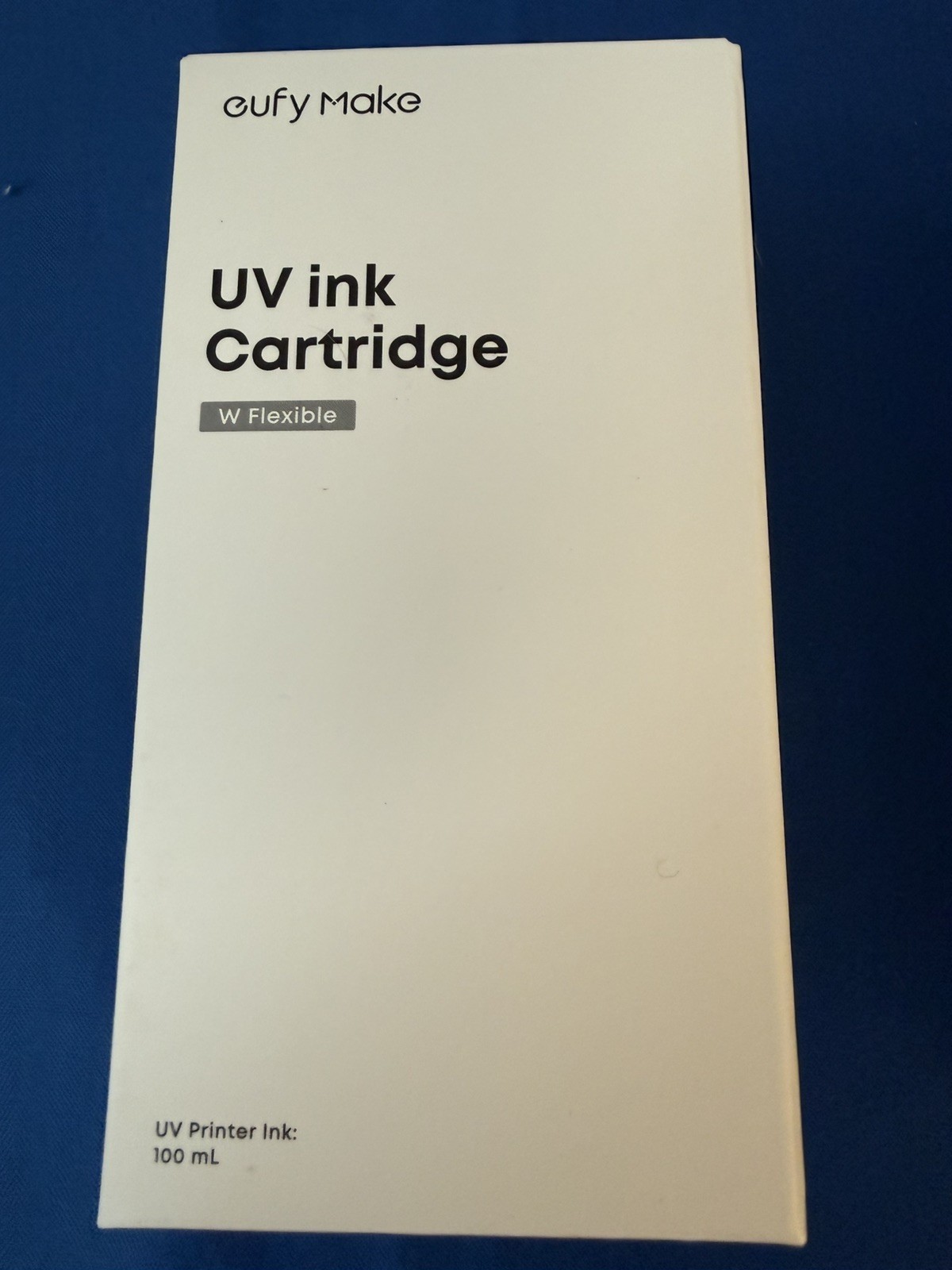 New EufyMake E1 Flexible White Ink Cartridges – Unopened – Exp. 03/20/2027