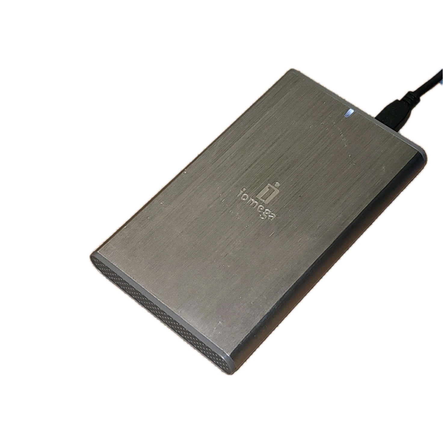 IOMEGA 320GB EXTERNAL HARD DRIVE LPHD-UP 31769900 SILVER WITH USB CABLE HDD