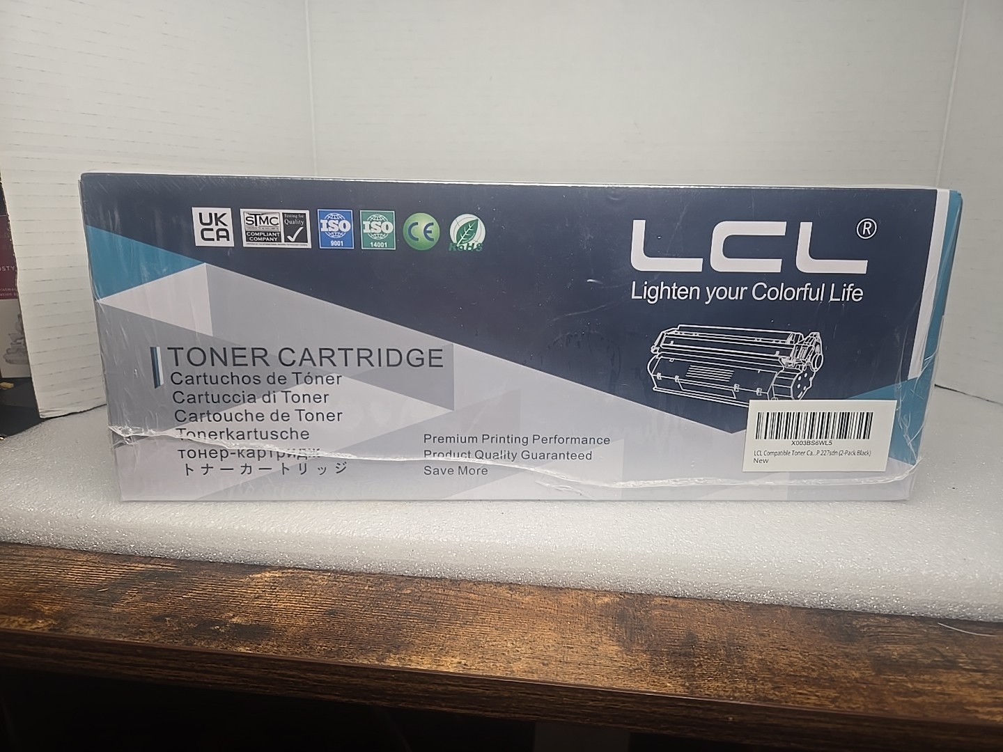 LCL Toner Cartridge Black LCL-30X/CF230X. 2 Pack Bundle