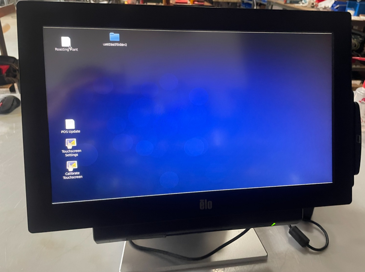 Elo Touch Solutions C-Series 19" Touchcompluter POS E460027 Swipe