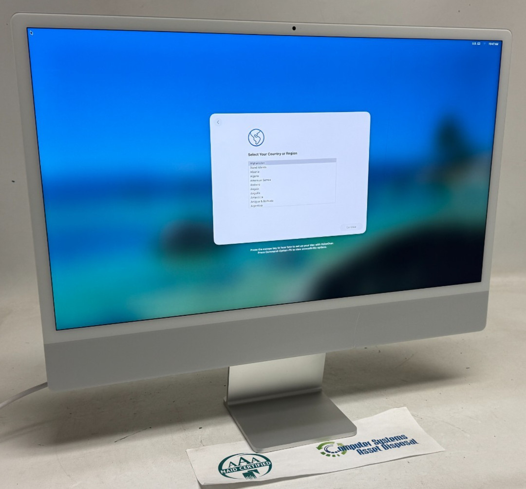 Apple iMac A2438 24" (M1 8CPU/8GPU - 16GB RAM - 512GB SSD - macOS 26)