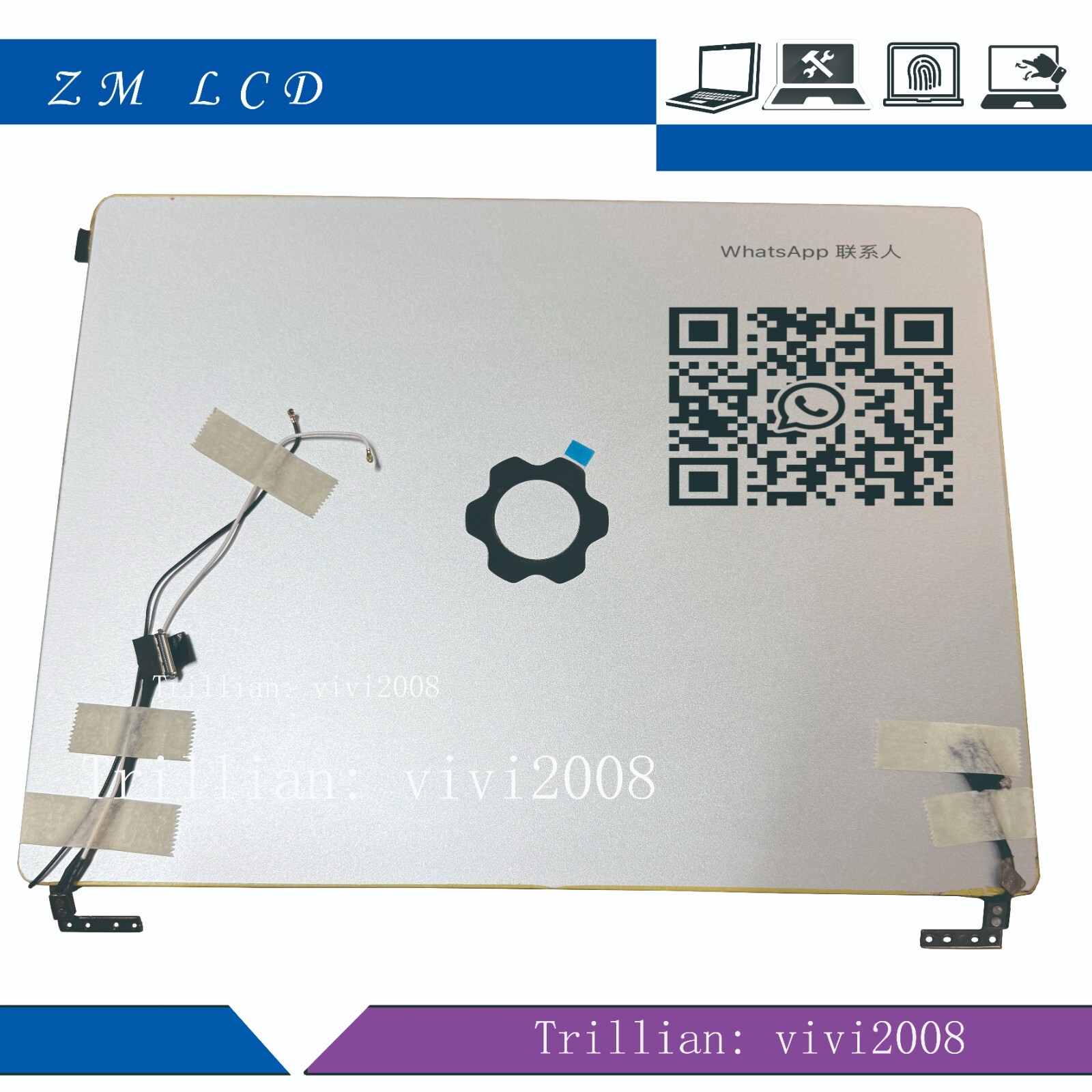 FRAMEWORK LAPTOP 13 (2025) AM3L1000200 2.5K NON-TOUCH LCD SCREEN HINGE UP