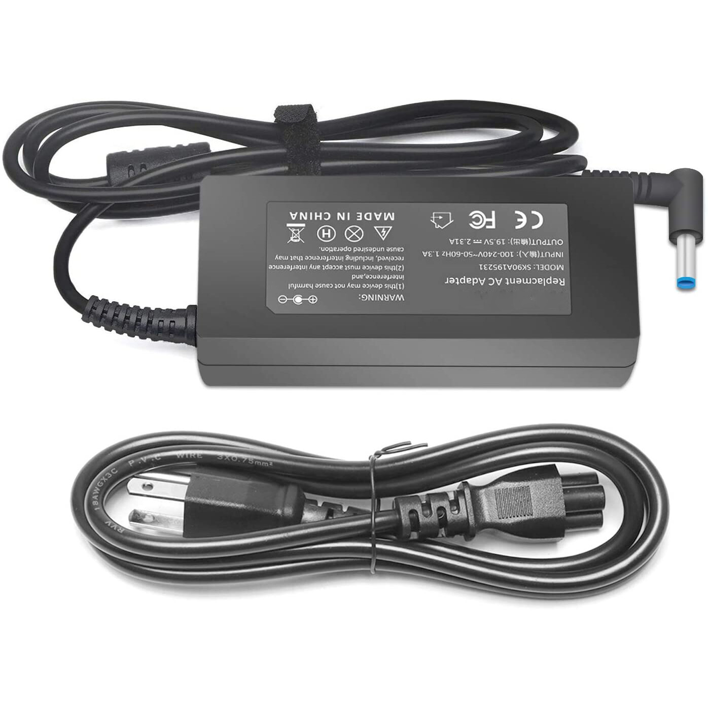 Laptop Power Adapter Charger for HP Pavilion TouchSmart 11 13 15 Series Notebook