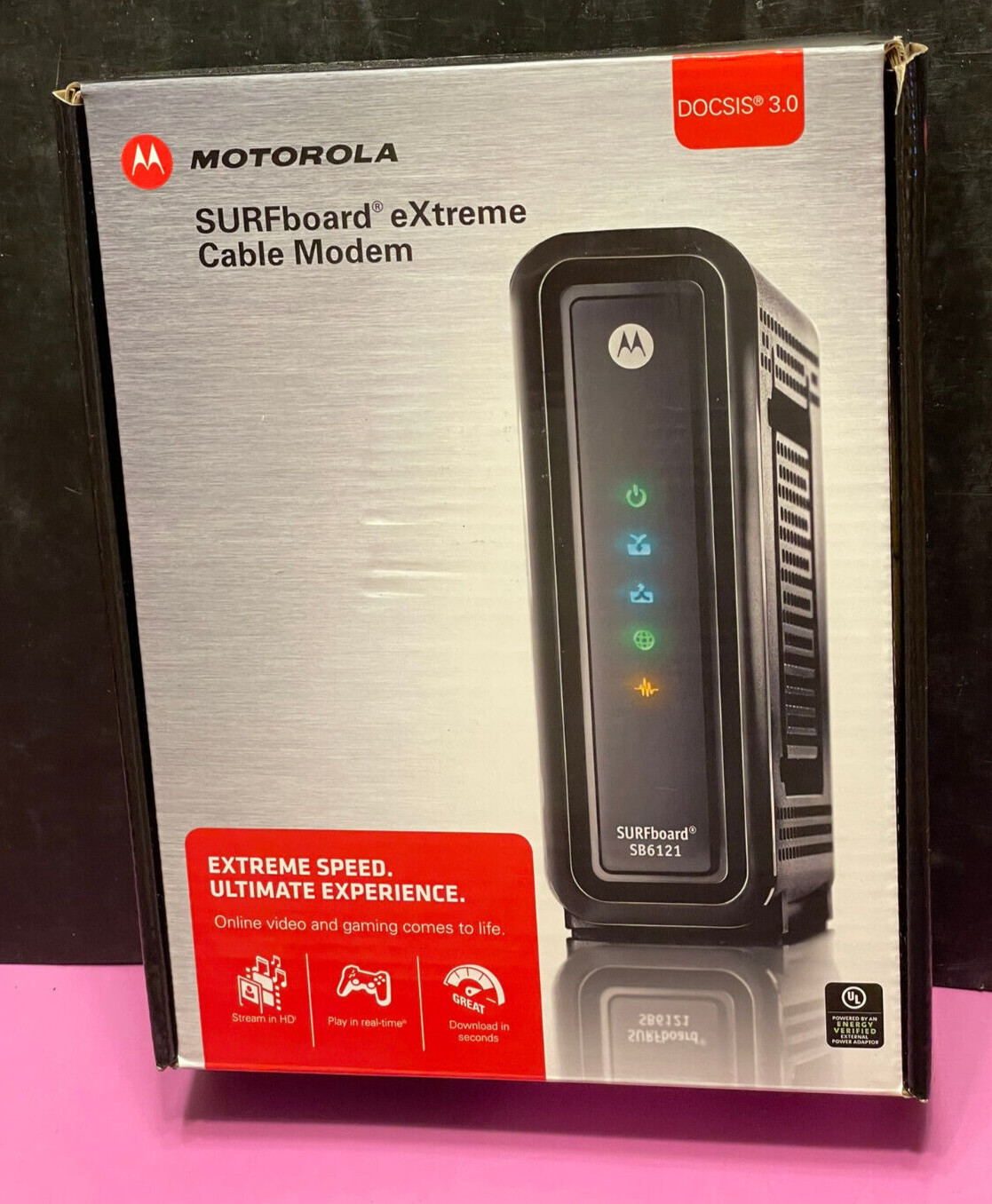 Motorola SURFboard eXtreme Cable Modem SB6121 - Brand New, Factory Sealed
