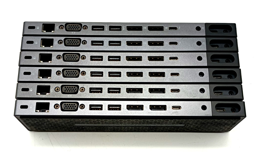 Lot of 6 OEM HP Elite Thunderbolt 3 Dock HP ZBook HQ-TRE HSTNN-CX01 P5Q58UT#ABA