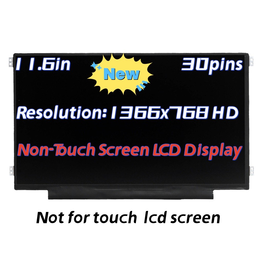 NEW For Lenovo Chromebook 100E 81ER0002US LCD Screen HD 1366x768 Display 11.6"