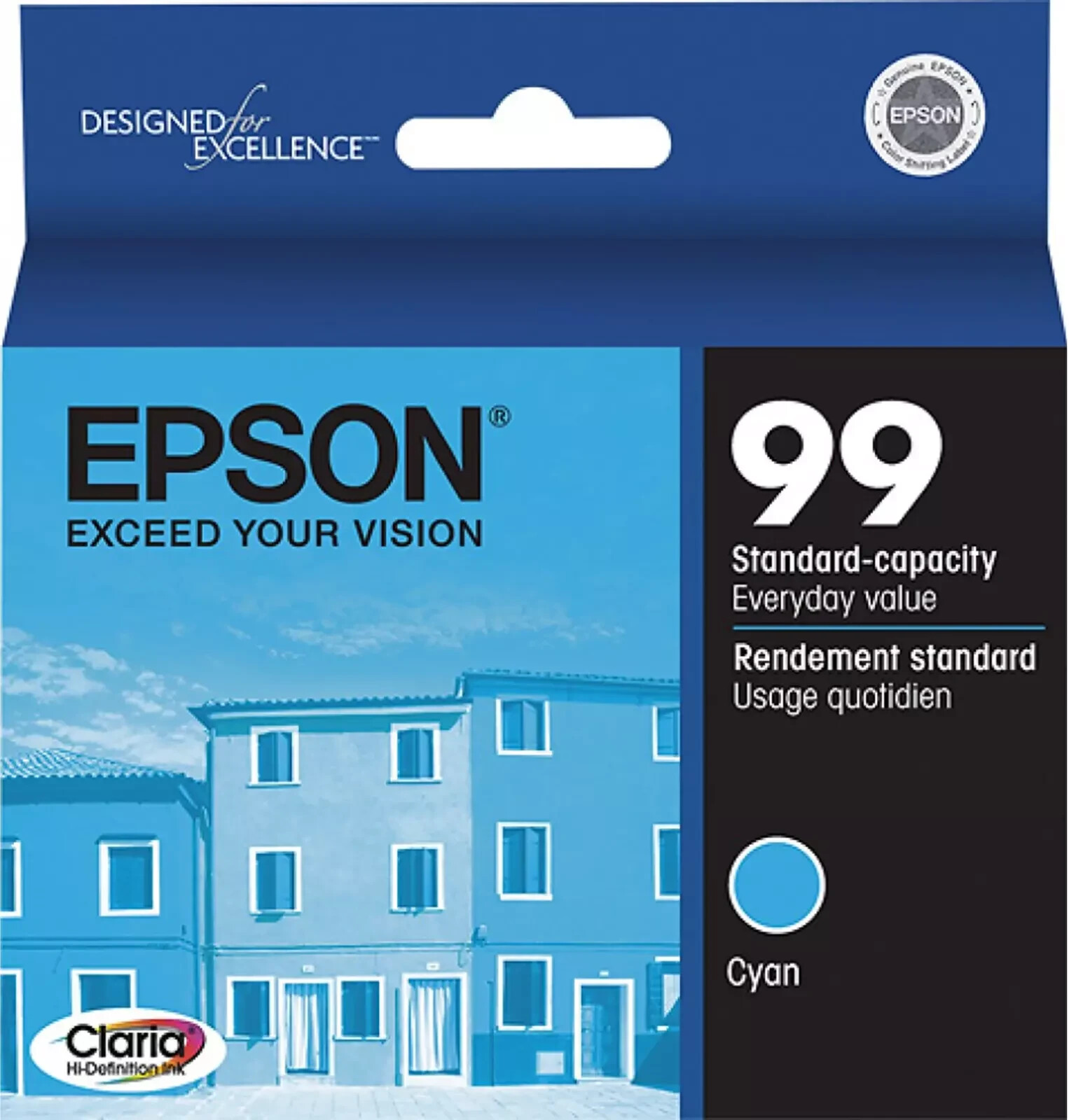 New Genuine Epson 99 Cyan Ink Cartridges Artisan 730