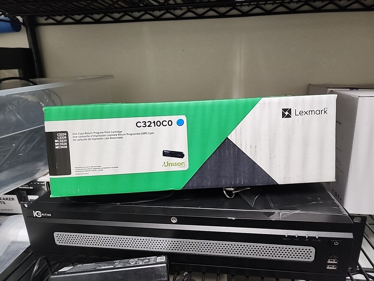 Original Lexmark C3210C0 Toner Cartridge - Cyan