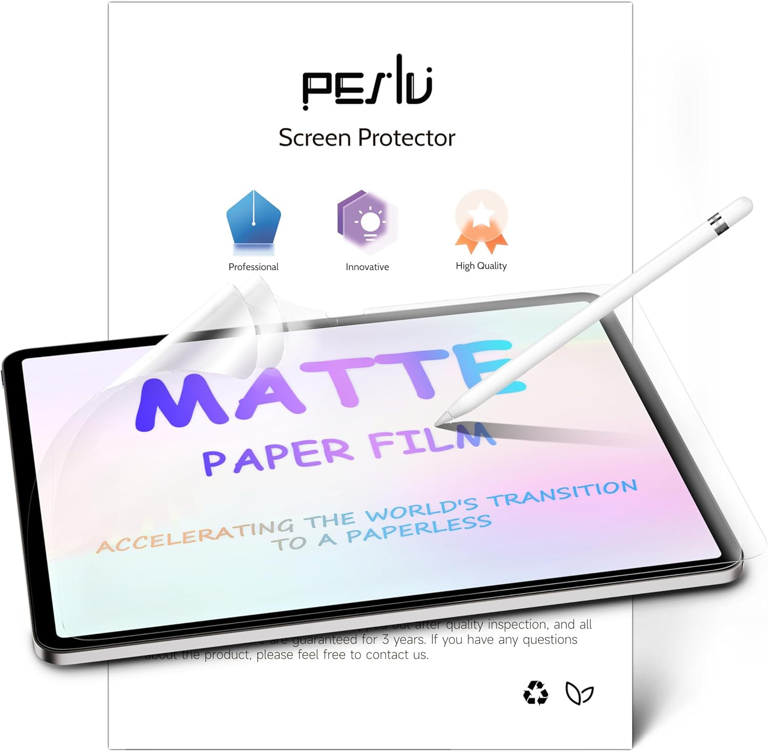 2 Pack Paper Feel Screen Protector iPad 10th Gen 10.9" & 11th Gen 11" Matte
