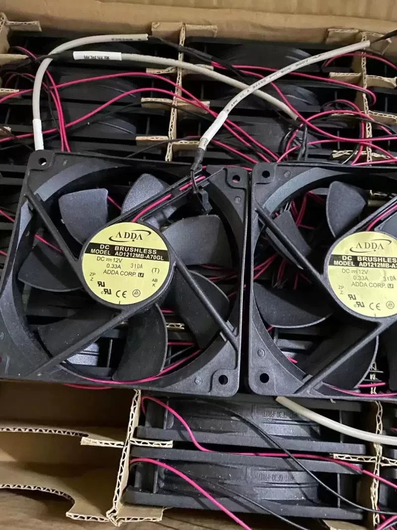 1PCS ADDA AD1212MB-A70GL 12025 12V 0.33A Case Fan