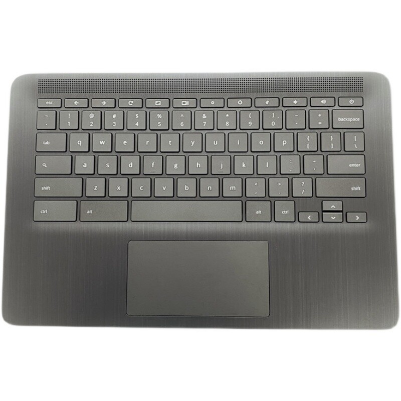New For HP Chromebook 14 G6 Palmrest Upper Case US Keyboard Bezel Touchpad
