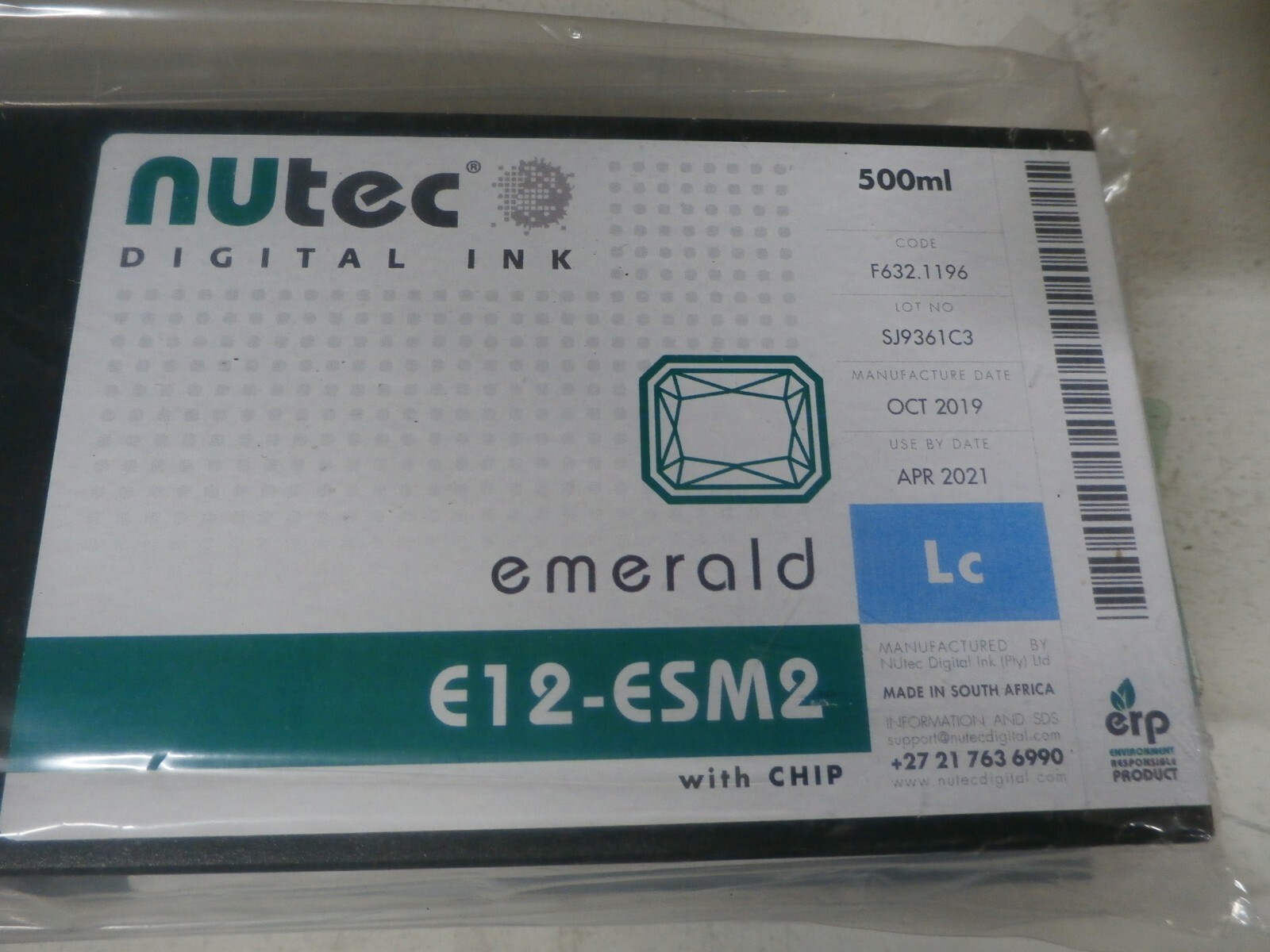Emerald E12-ESM2 Compatible Cartridge 500ml for Roland ECO-SOL MAX 2 Printers