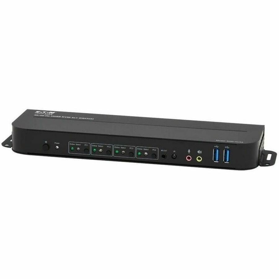 Tripp Lite B005HUA4 4-Port HDMI USB KVM Switch 4K 60Hz HDR Black