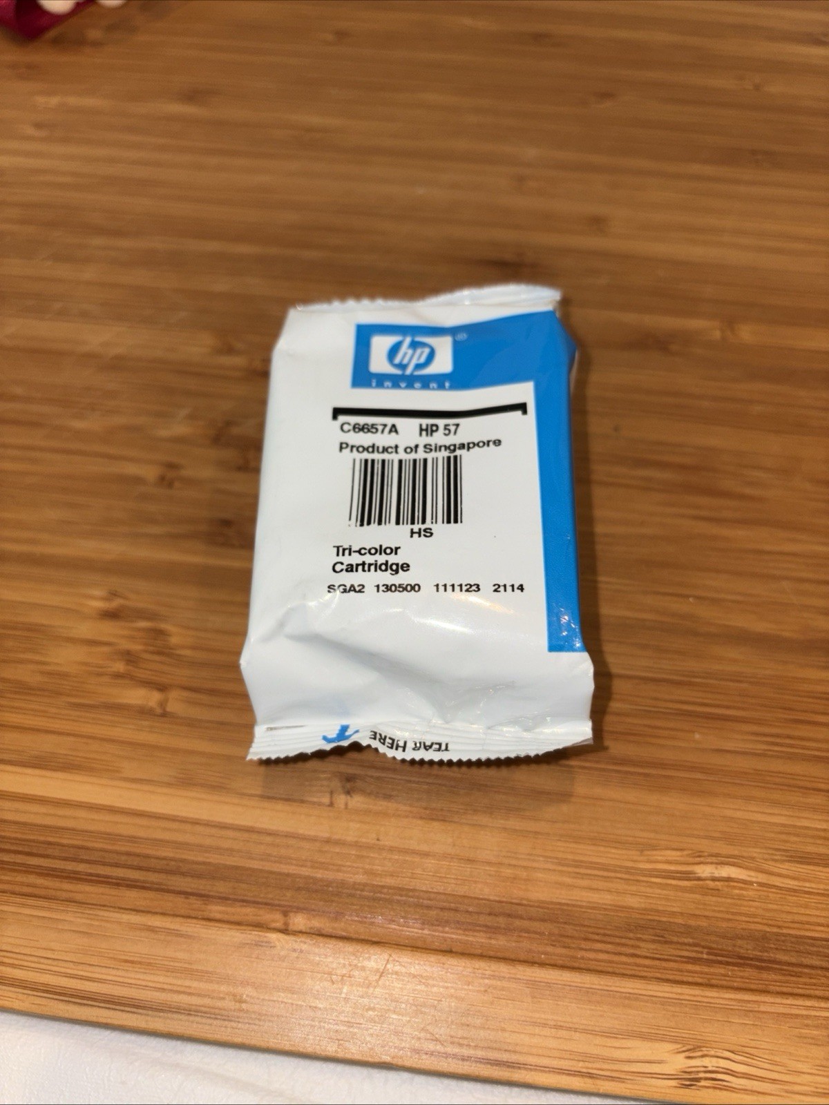 Hp Invent 57 C6657AN Tri-Color Inkjet Print Cartridge Sealed Expired