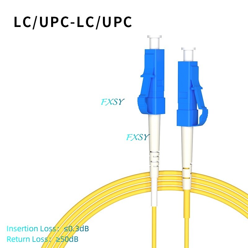 20m 30m 40m 50m 100m LC/UPC to LC/UPC Single Mode Simplex Fiber Optic Patch Cord