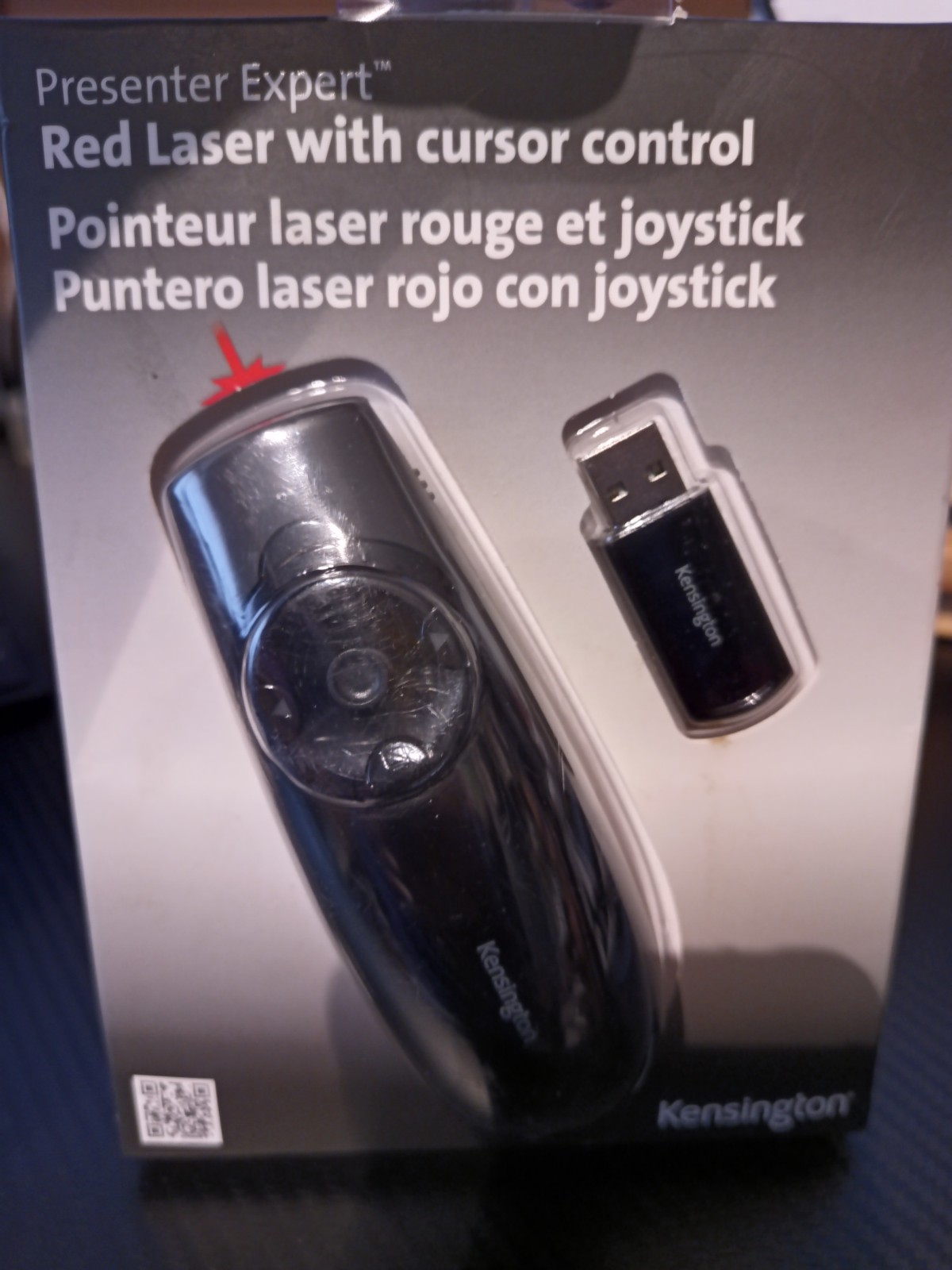 NEW Kensington Presenter Expert Wireless Cursor Control Green Laser Windows Mac