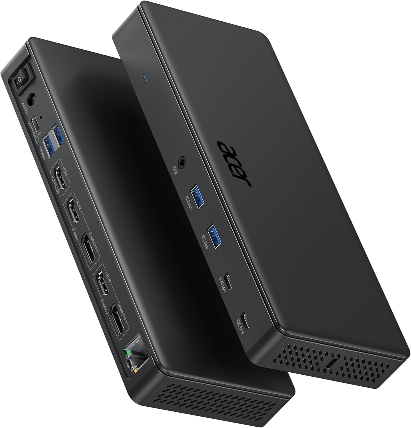 Acer 15-in-1 Laptop Docking Station Support DisplayLink Triple Monitors ODK480