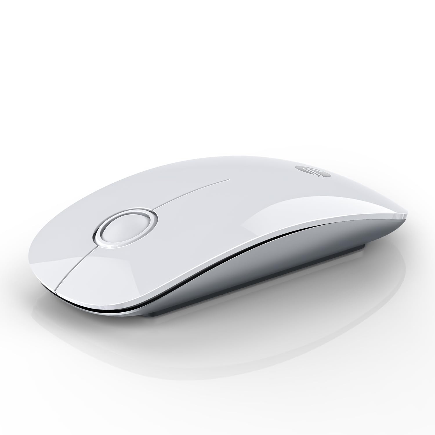 Bluetooth Wireless Mouse - (BT5.1+USB) Slim Dual Mode Computer Mice with Quie...