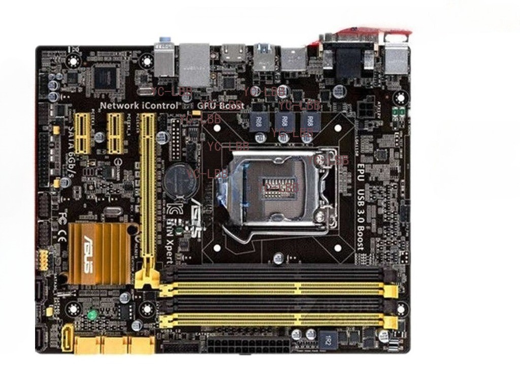 Mainboard For Asus B85M-G B85M G mATX Intel Sockel 1150 SATA DVI VGA USB 3.