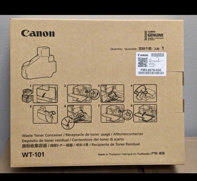 Genuine Canon WT101(FM39276000/FM39276030)Waste Toner - NEW SEALED