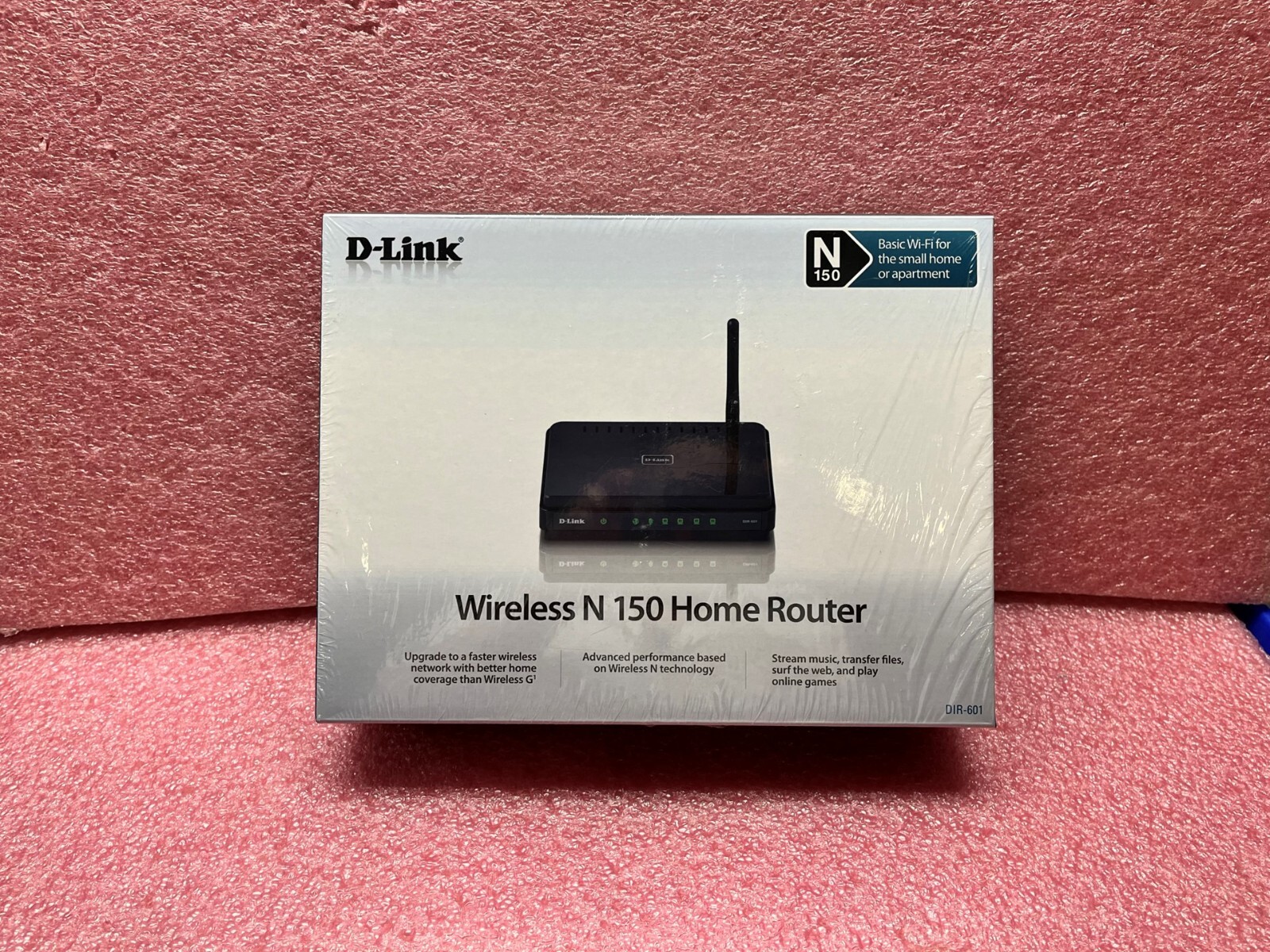 *FAC SEALED* D-Link DIR-601 Wireless-N 150Mbps Home Router Rev. A1, FW 1.02 NA