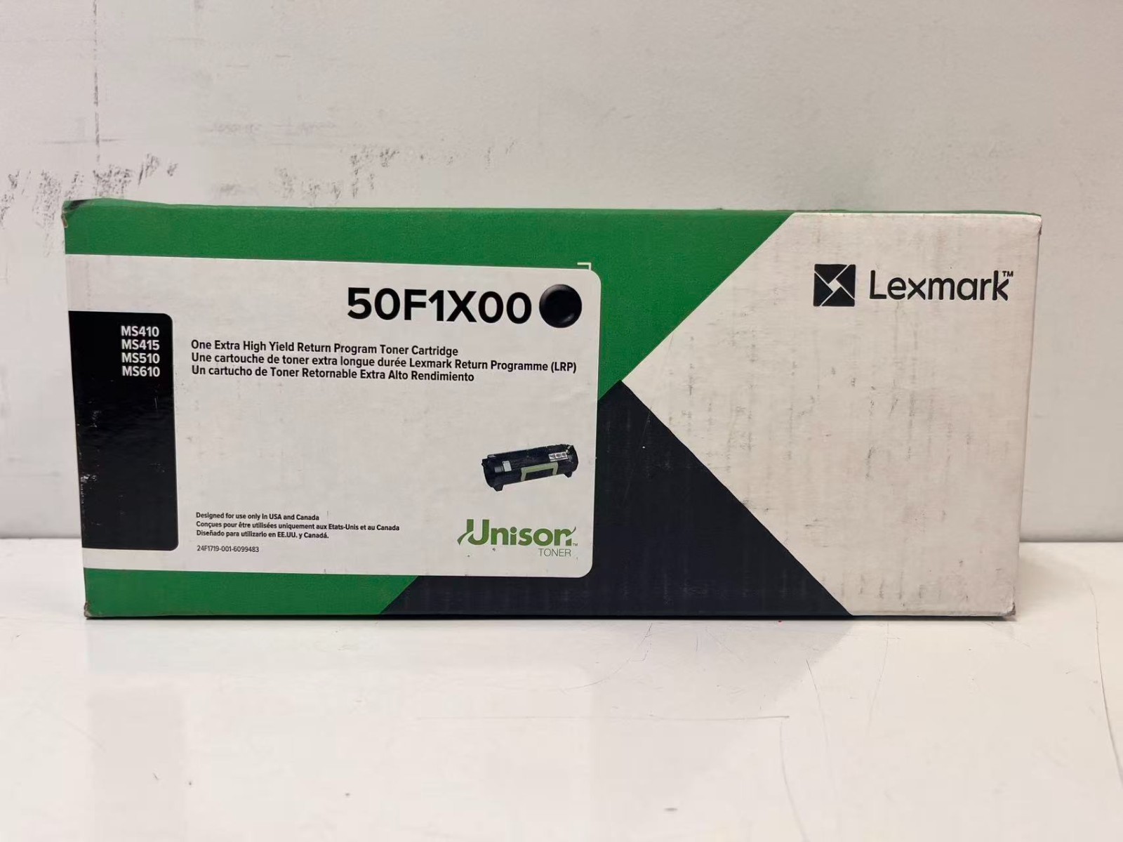 Original Lexmark 50F1X00 Toner Cartridge Black OEM