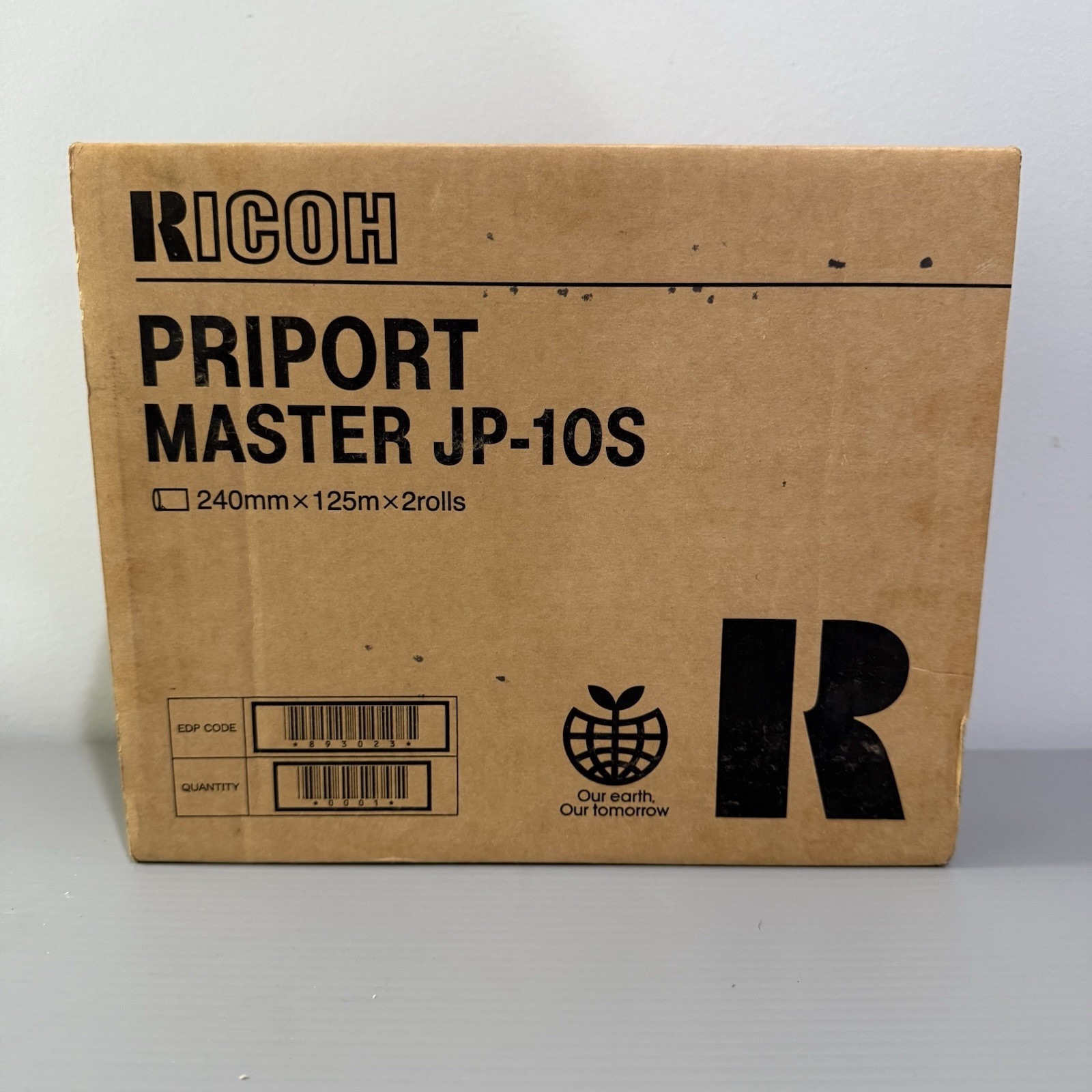 Ricoh 893023 Priport Master JP-10S for Ricoh DX-3340 DX3343 JP1010 JP1030 NEW
