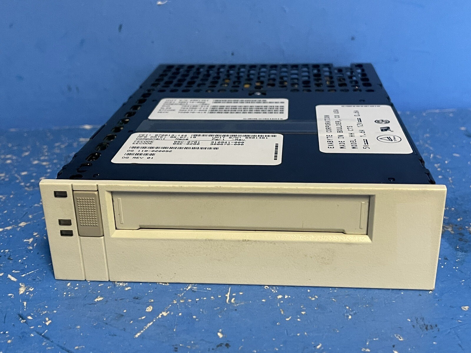 EXABYTE 8505 5/10 GB Internal 5.25" HH SCSI 8mm Tape Back Up Drive