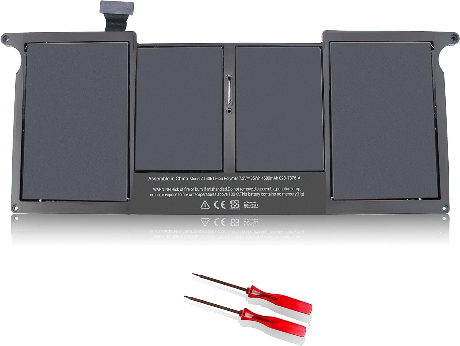 A1406 Battery For Apple MacBook A1465 Air 11" A1370 2011 2012 Early 2015 35Wh