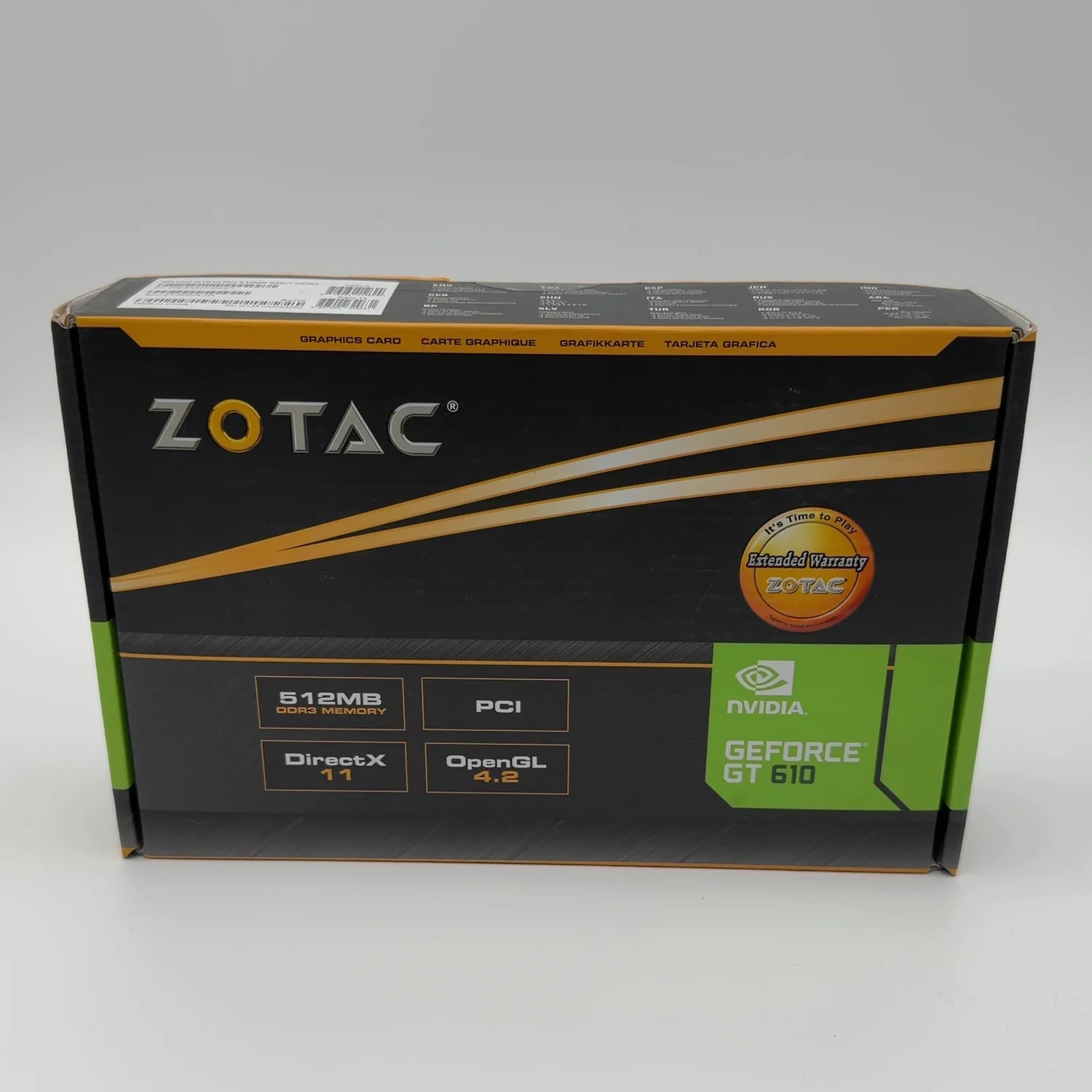 Zotac GeForce GT 945A 2GB GDDR5 Graphics Card 299-5N228-000ZT