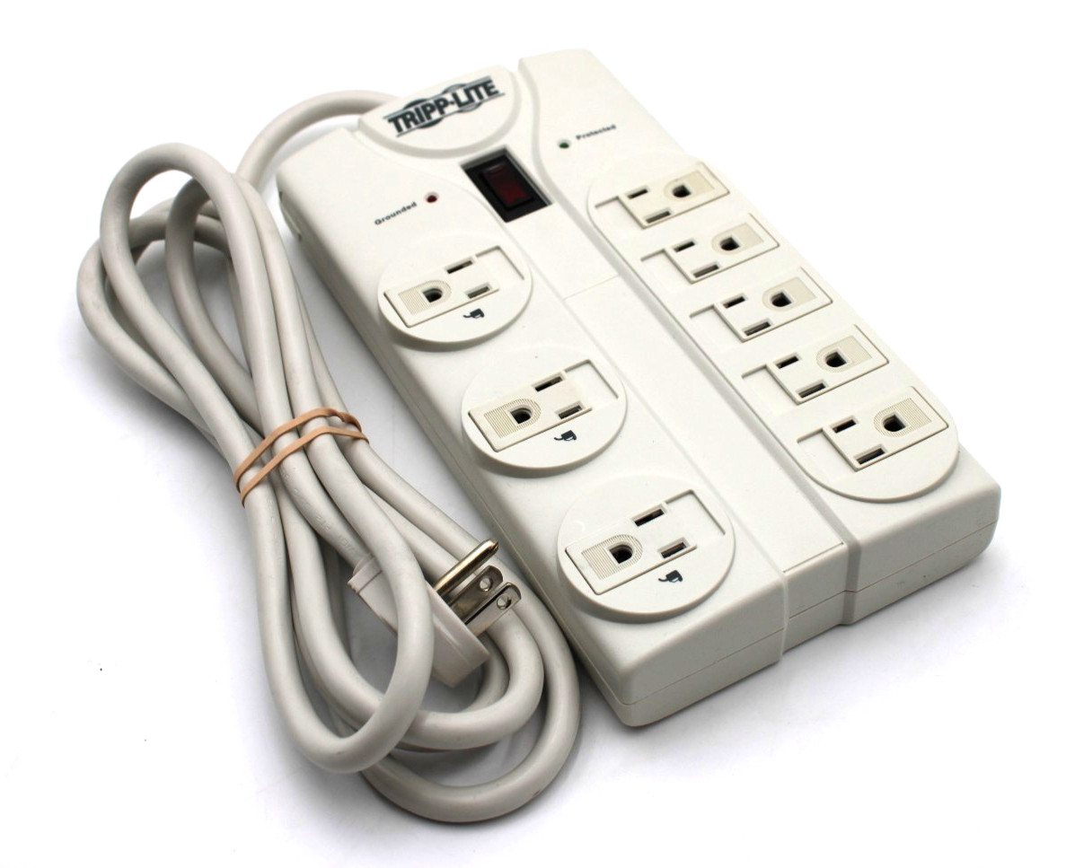 Tripp Lite TLP808 Surge Suppressor 8 Outlets 8 ft Cord *lot of 5*
