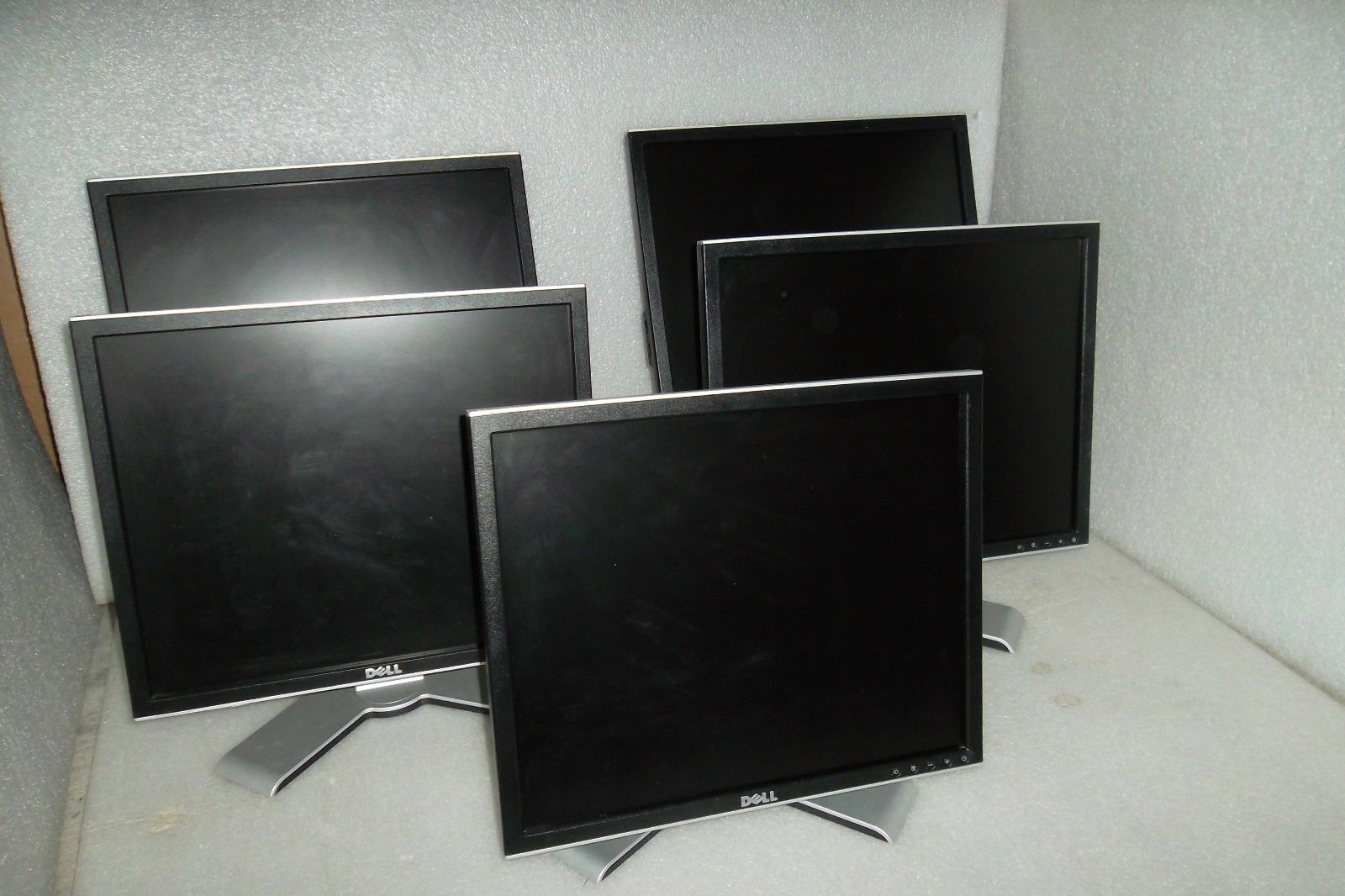 LOT-5 Dell 1707FP 1708FP 17" UltraSharp Monitor w/4-Port USB DVI VGA FP816 CC280