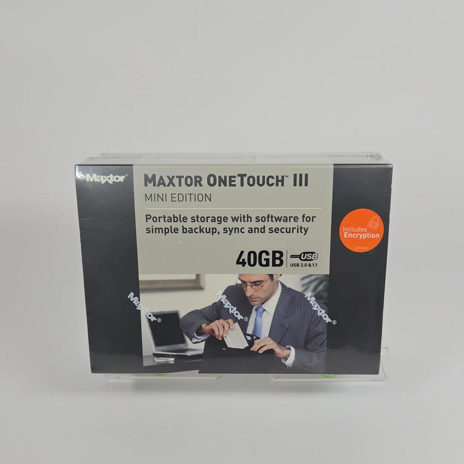 Maxtor OneTouch iii 2.5" Mini Edition 40GB USB 2.0 SSD 20331200 New Old Stock