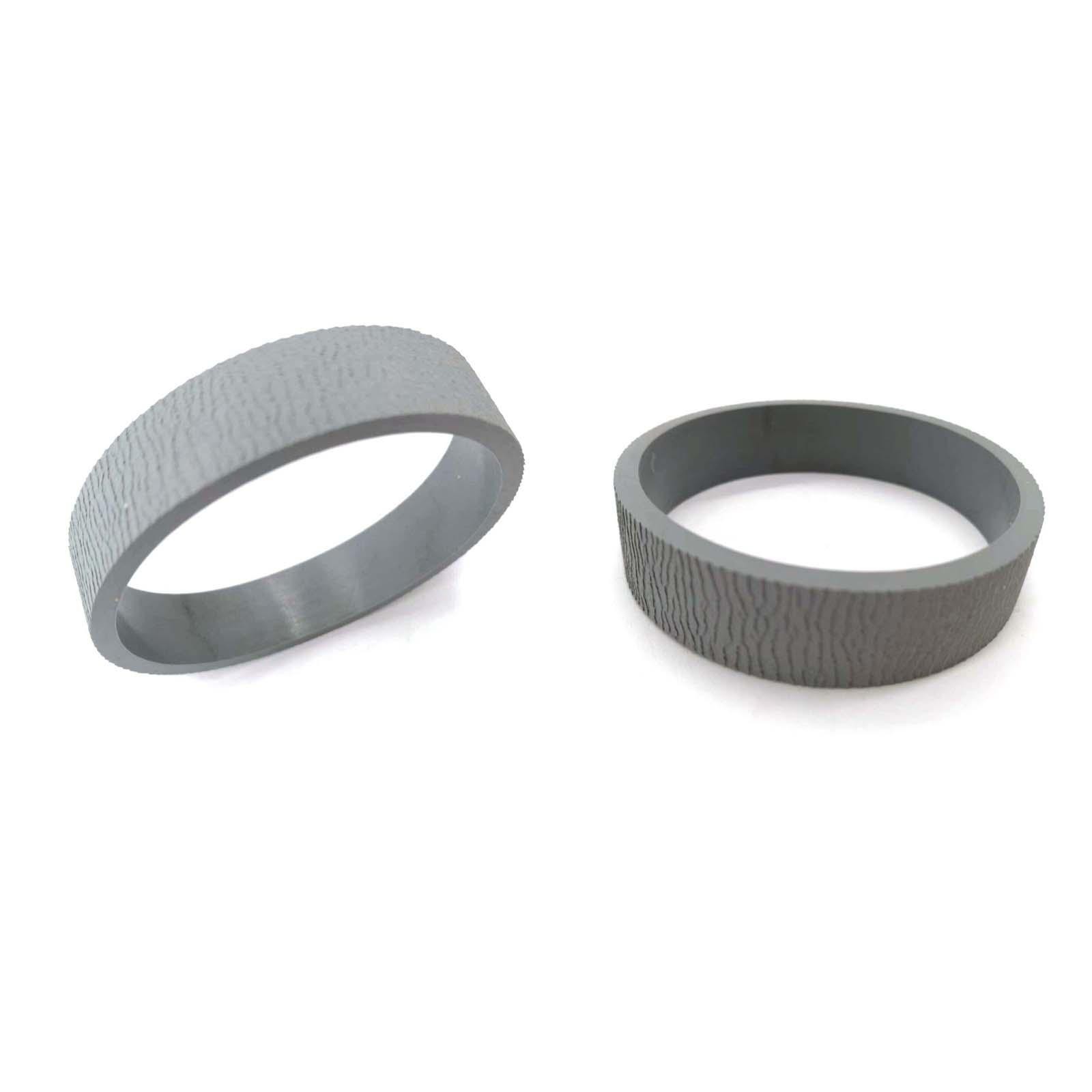 2Pcs Feed Duplex Roller Rubber Tire Fits For Epson WorkForce ET-4500 WF-7835