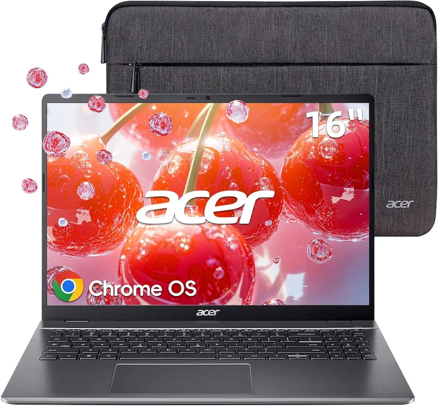 Acer - Chromebook Plus 516 Laptop 16" Display - Intel i3-1315U 8GB CB516-1H-31UE