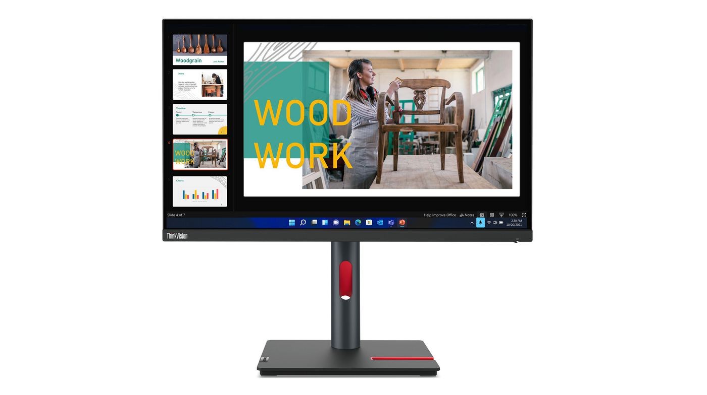 Lenovo W128280352 63B4GAT6EU Thinkvision P24Q-30 60.5 Cm (23.8) 2560 X 1440 ~E~
